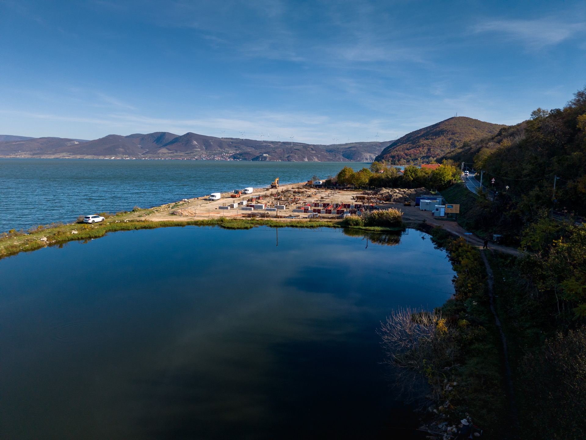 Ramada by Wyndham Danube Waterfront Golubac – construction, November 2025