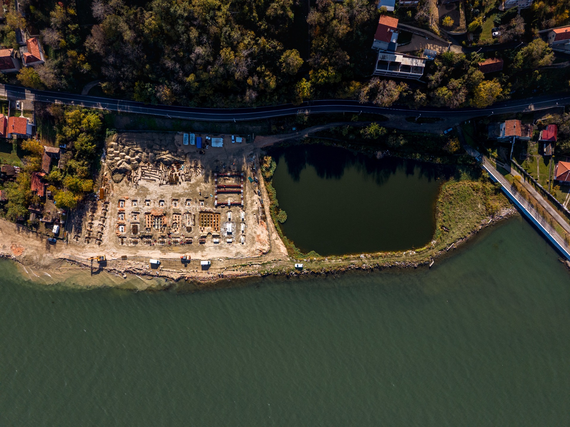 Ramada by Wyndham Danube Waterfront Golubac – construction, November 2025