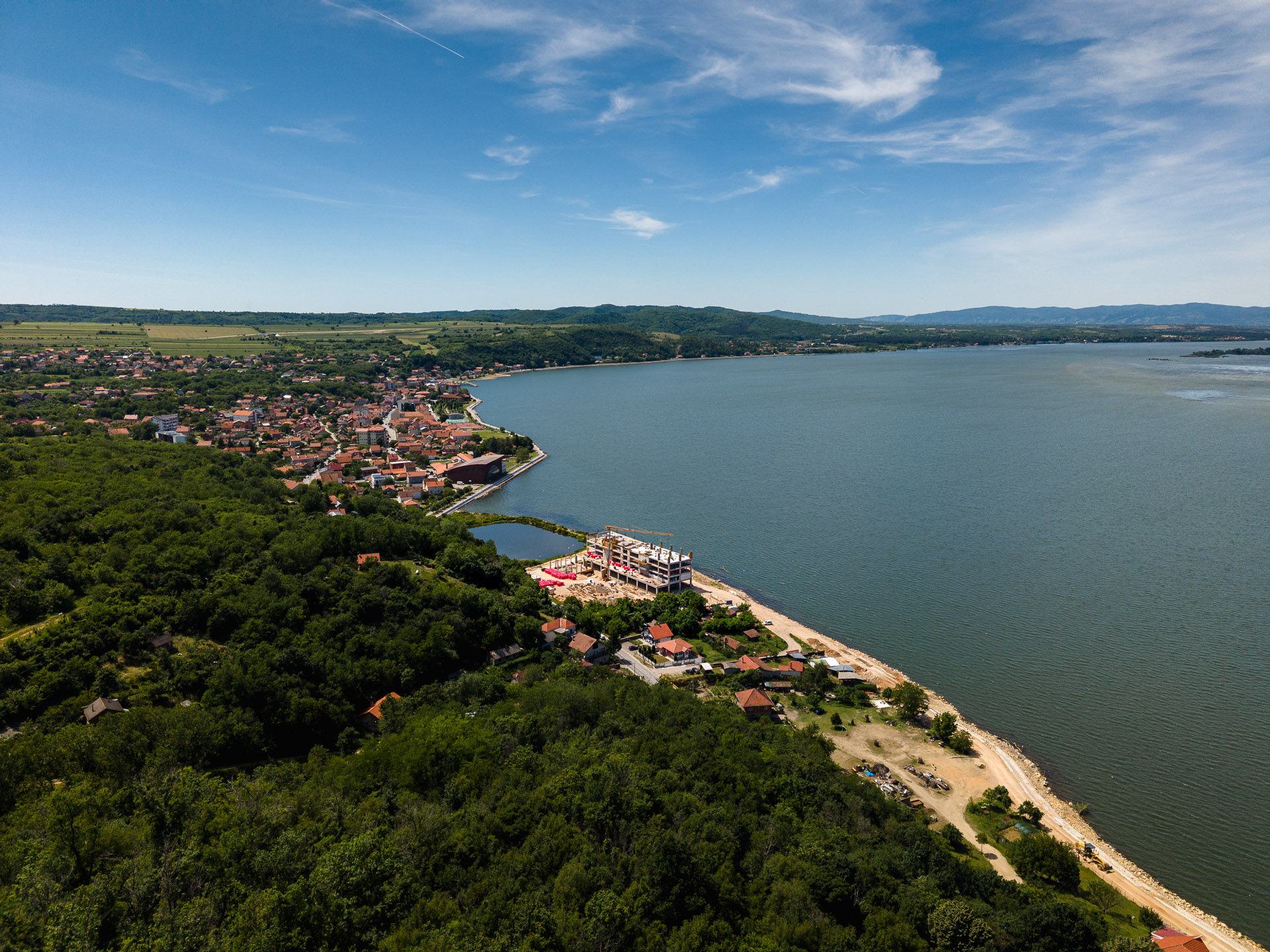 Ramada by Wyndham Danube Waterfront Golubac – construction, May 2026